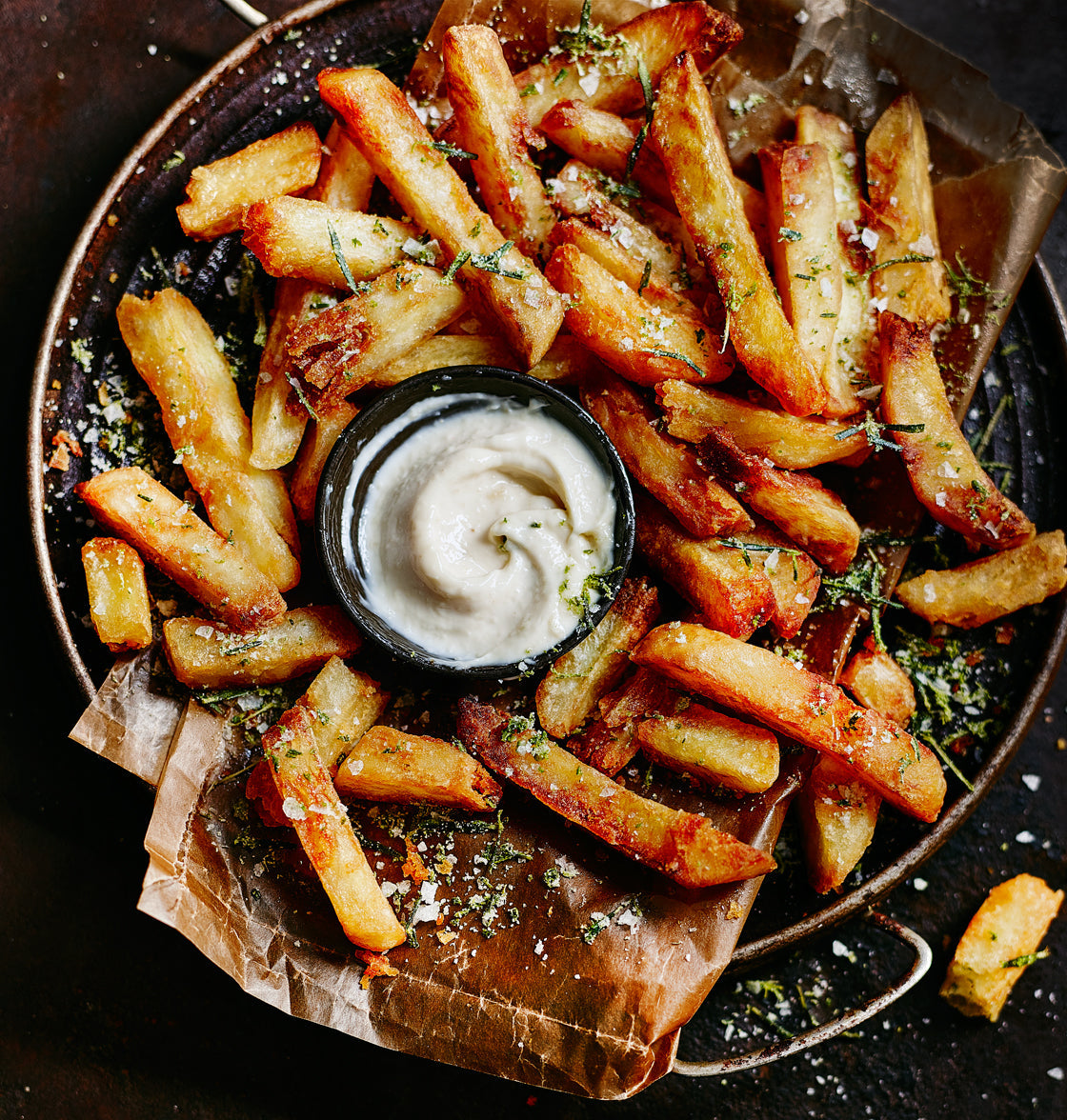 Hand Cut Double Fried Chips